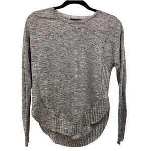 Zara‎ grey sweater w&b 3/4 sleeves small